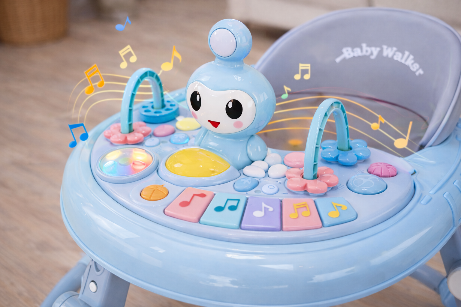 TROTTEUR BÉBÉ MUSICAL