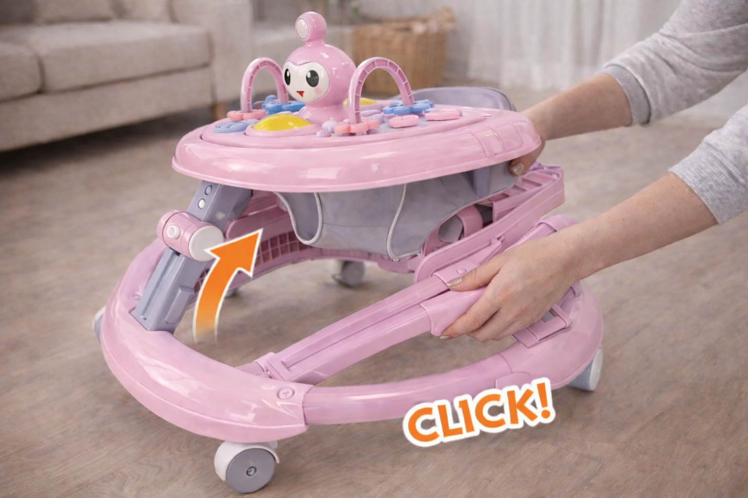 TROTTEUR BÉBÉ MUSICAL